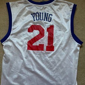 Autographed Thaddeus Young Jersey